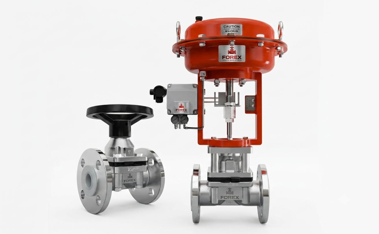 Lined Diaphragm Valve