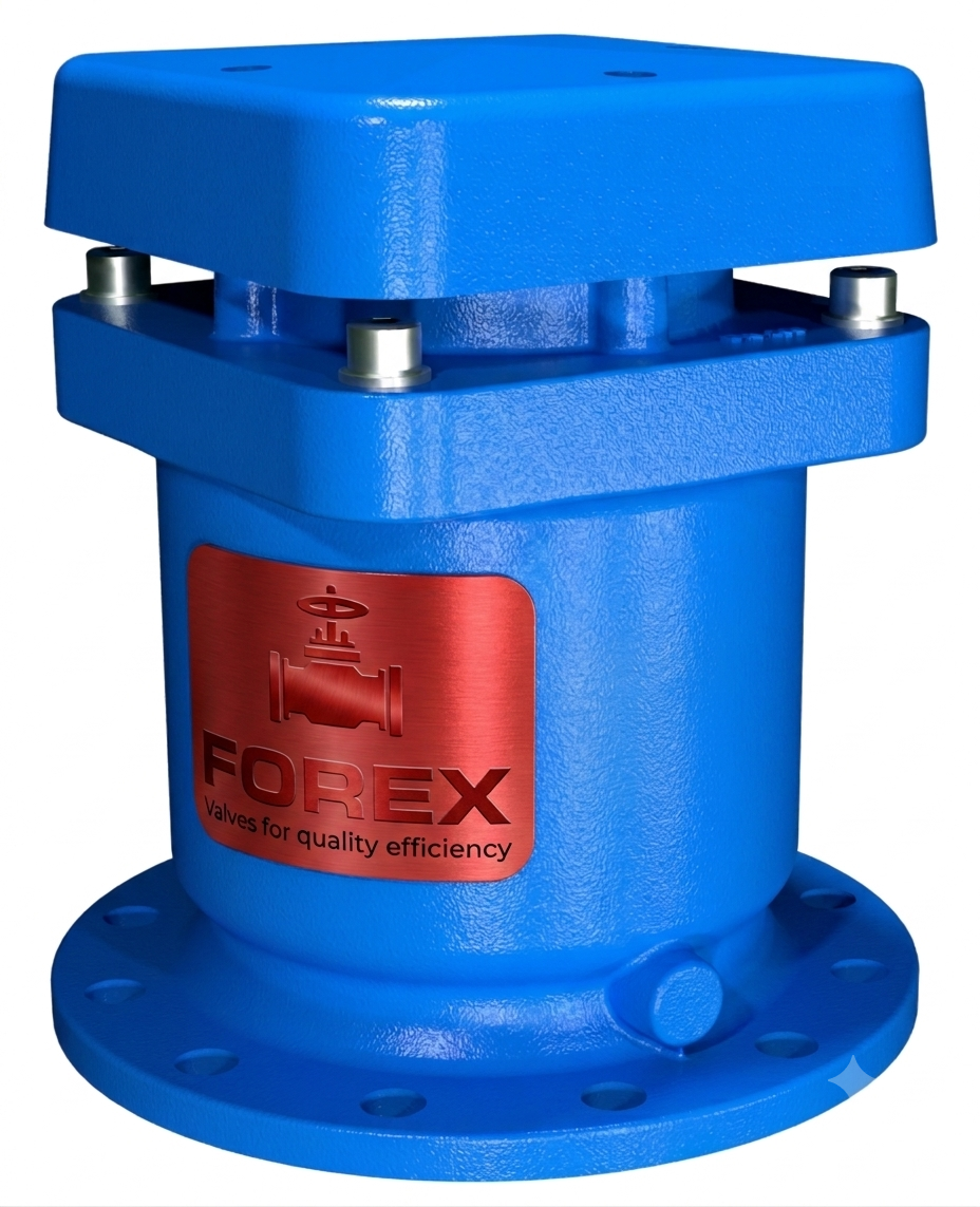 KV7710 Single Chamber Triple Function Air Release Valve SS Float PN10 PN16