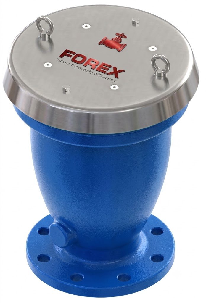 Single Chamber Quadruple Function Air Release Valve PP Float PN10 PN16
